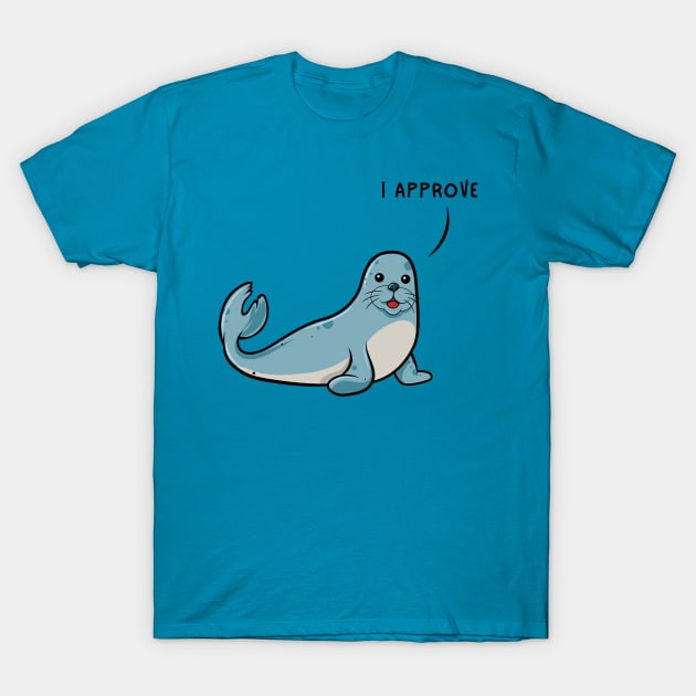 Seal of Approval T-Shirt by Menras